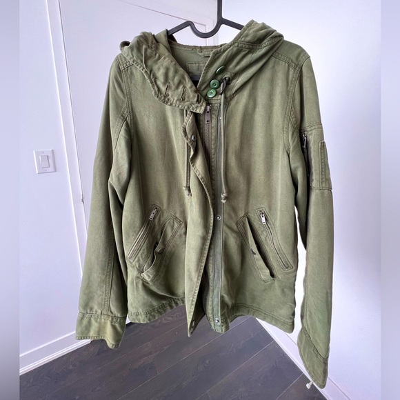 American Eagle jacket olive - Picture 2 of 5